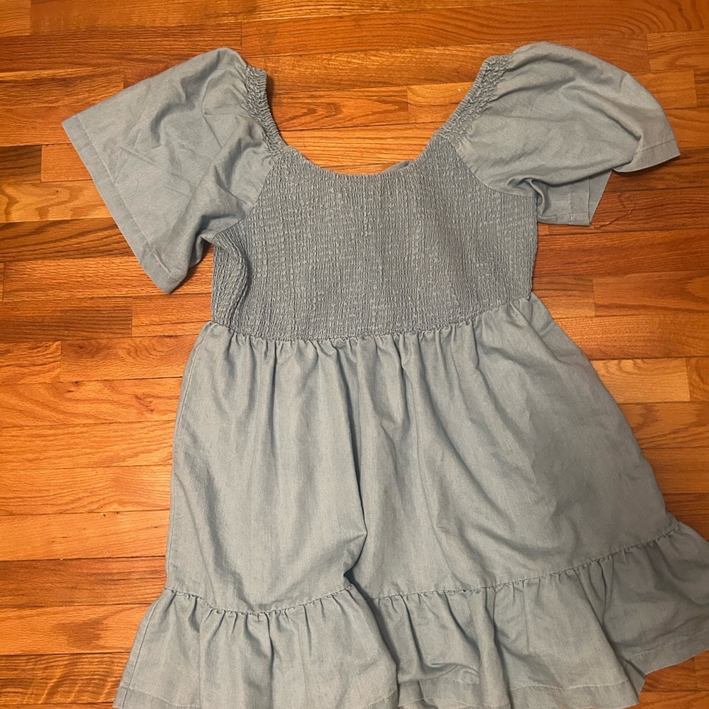 Plus size mini bow dress